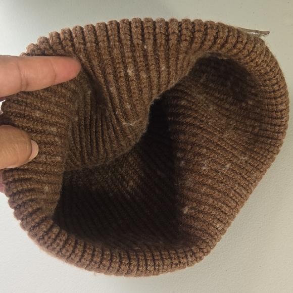 Lululemon Athletica Tan Ribbed Beanie - Picture 3 of 3